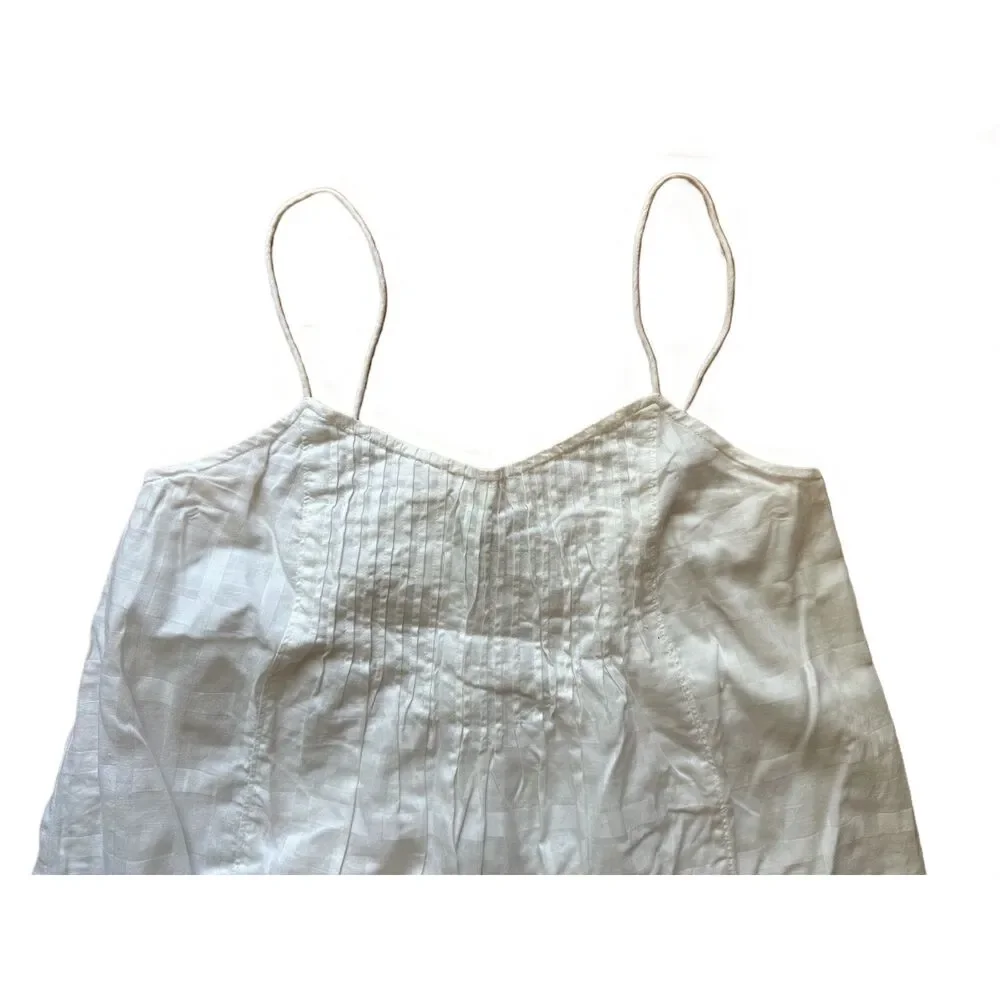 J.Crew Pintuck mini dress in cotton poplin White 6